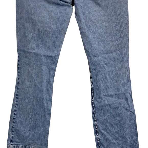 Y2K Levi Strauss Distressed Jeans Size 13 Button Fly Stretch Low Rise Slim Boot - Picture 11 of 14